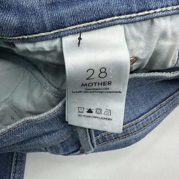 Mother Denim Women’s Rascal Ankle Be Good To Me Designer Jeans W28-30.25/L27.75 - Picture 8 of 15